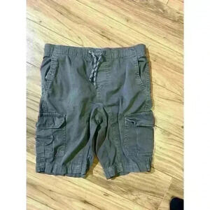 Arizona Boys Cargo Shorts Stretch Gray Size 6